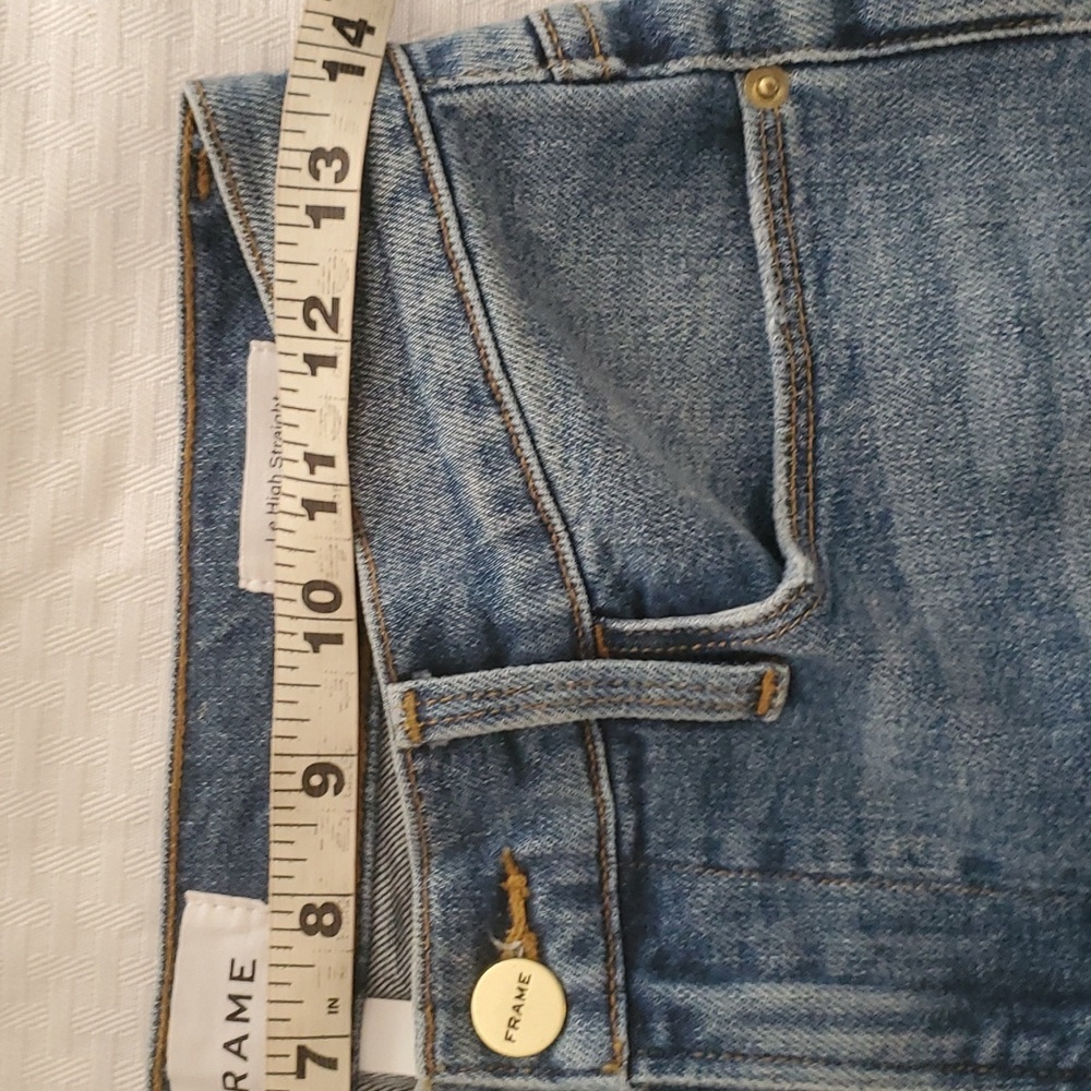 Frame le High straight blue jeans size 26 - Picture 8 of 16
